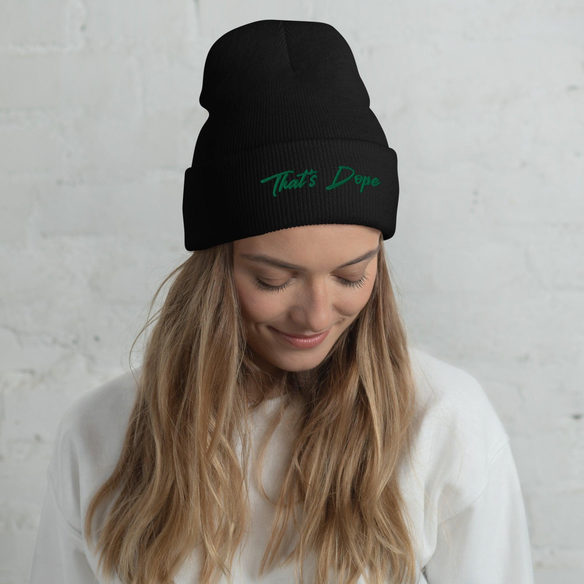 Dope Cuffed Beanie Black