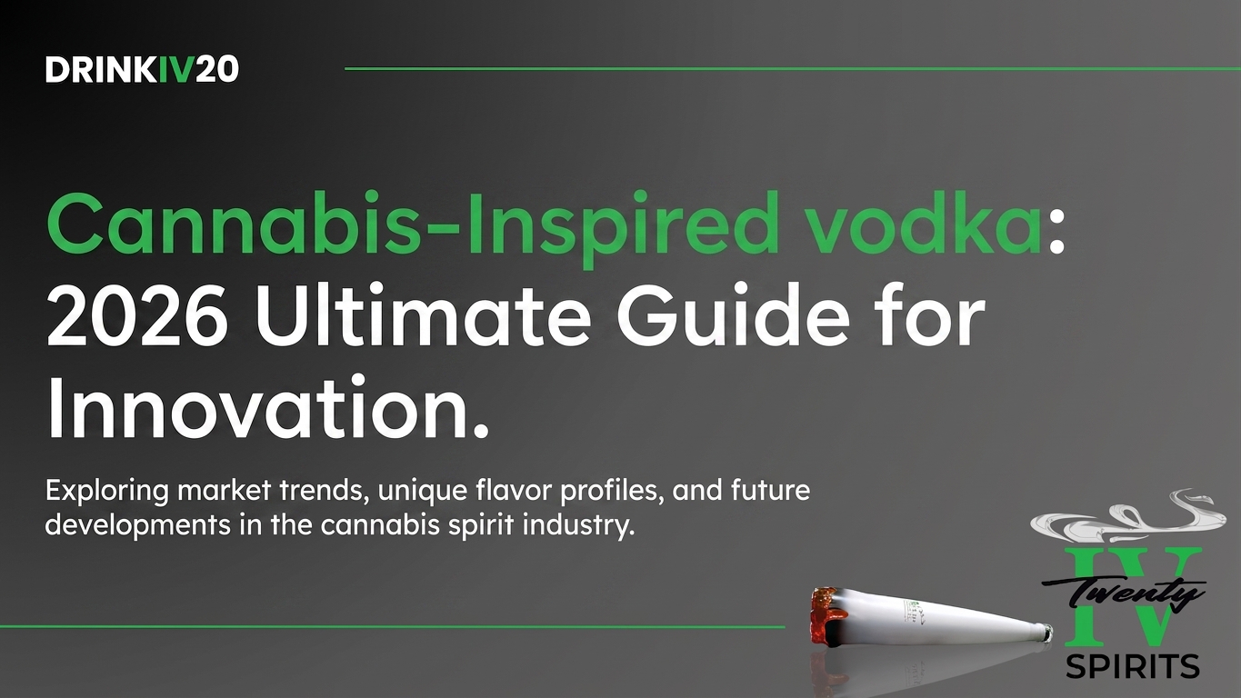 cannabis-inspired vodka